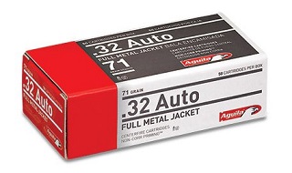 Aguila 32Auto FMJ 71gr