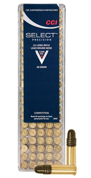 CCI Select Precision 22LR 40gr