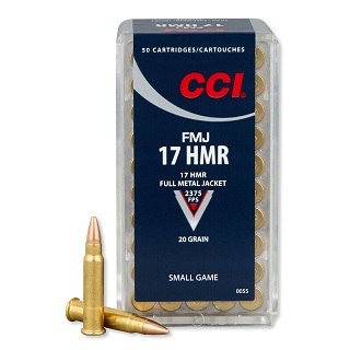 CCI 17HMR 20gr FMJ