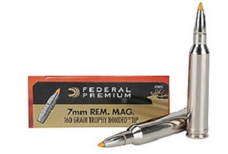 Federal Premium 7mmremmag 160gr t/bonded
