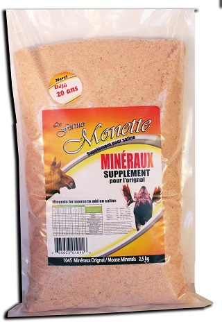 Ferme Monette Minéraux pour Orignal