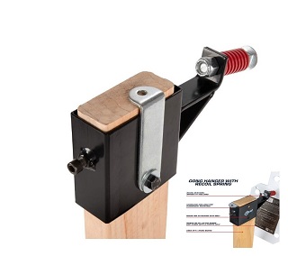 Allen Support EZ Aim en acier avec ressort de rappel, pour cible 2