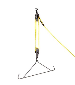 Ensemble de palan et de treuil pour gros gibier