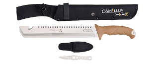 Camillus Machette Carnivore en titane 18