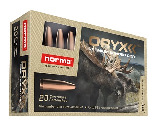 NORMA ORYX 22-250REM 3.6G/55GR