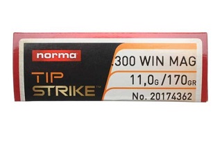 NORMA TIPSTRIKE 300WINMAG 11.0G/170GR