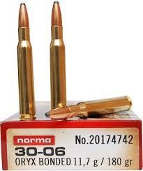 NORMA PRO HUNTER 30-06 ORYX 11.7G/180GR