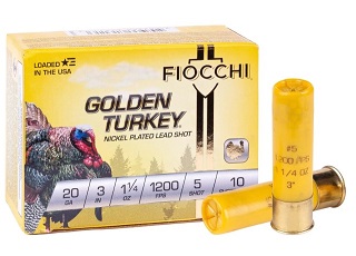 Fiocchi Golden Dinde 20ga 3'' 1 1/4 oz