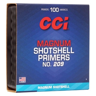 CCI Magnum Shotshell Primers 209M