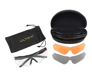 ULTRX Admiral Lunettes de tir (3 couleurs)