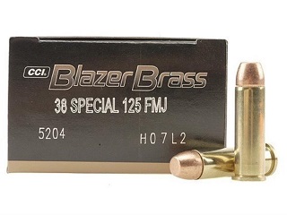 CCI Blazer 38special 125gr
