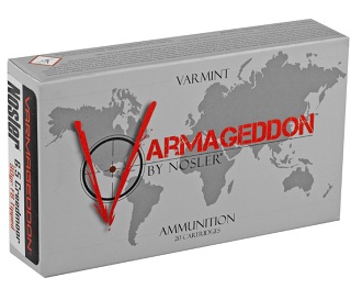 Nosler Varmageddon 6.5Creedmoor 90gr FB Tipped