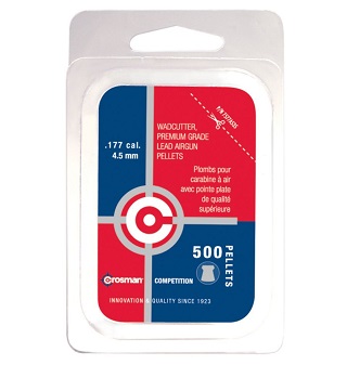 Crossman Paquet de 500 plombs Wadcutter .177