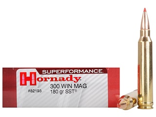 Hornady Superformance 300winmag 180gr SST