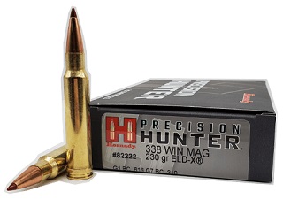 Hornady Precision Hunter 338winmag 230gr ELD-X