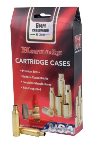 Douilles Hornady 6mm Creedmoor