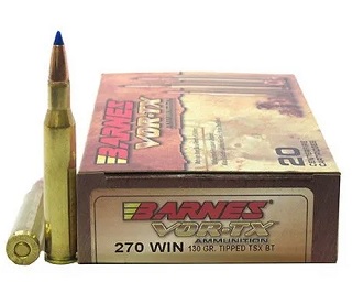 Barnes Vor-Tx 270win 130gr TTSX BT