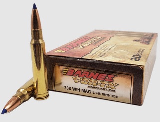 Barnes Vor-Tx 338winmag 225gr Tipped TSX BT