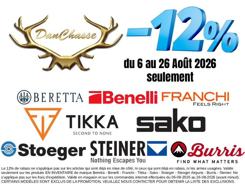 Rabais 12%
