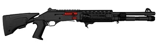 Canuck Operator Elite TacOp 12ga (Noir/Rouge)