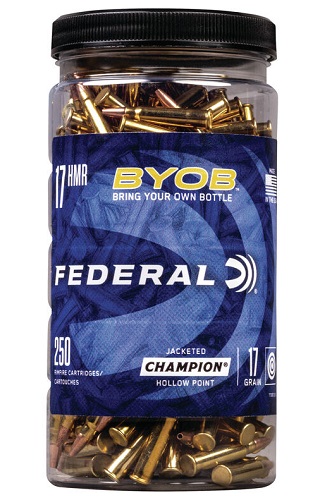 Federal BYOB 17hmr 17gr JHP (250)