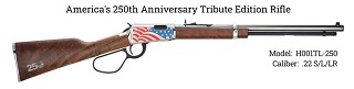 Henry Americas 250th Anniversary Tribute Edition Rifle 22lr
