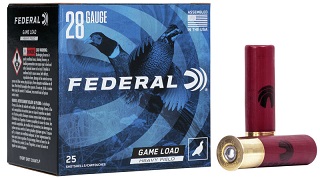 Federal Game Load Upland Hi-Brass 28ga - 2,75 - 1oz - #5