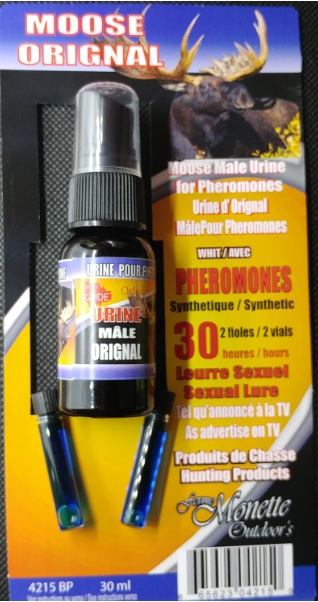 Ferme Monette Ensemble Phéromones et Urine Mâle Orignal