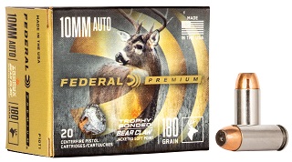Federal Premium 10mm 180gr Trophy Bonded Bear Claw JSP