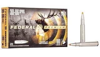 Federal 30-06 180gr Trophy Bonded Tip