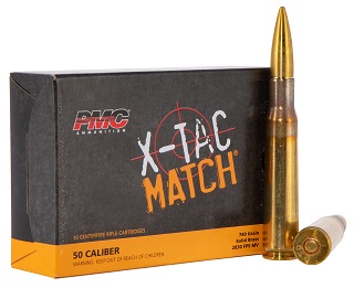 PMC X-Tac 50BMG 740gr