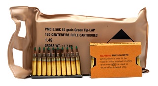 PMC X-Tac Battle Pack 5.56Nato 62gr FMJ-BT (120)