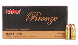 PMC 9mm 115gr FMJ