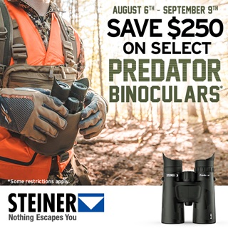 Rabais Jumelles Steiners Predator (200$)