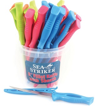 Sea Striker Couteau à Filet 6 pouces