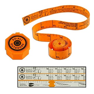 Ruban pour mesurer les dimensions du gibier