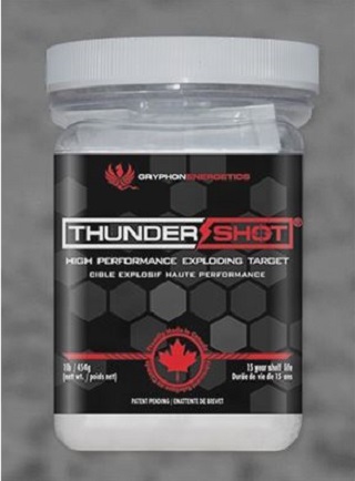 Gryphon Energetics Thunder Shot Cible explosive 