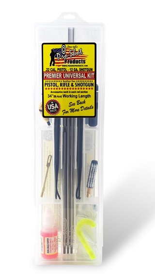 Pro-Shot Kit de Nettoyage universel pour pistolet .22 a fusil 12GA