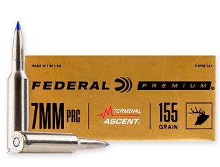 Federal Terminal Ascent 7mmPRC 155gr