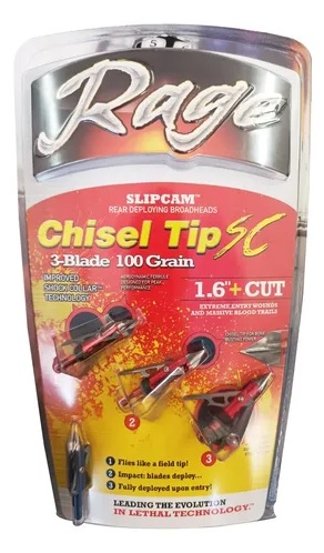 Rage 3-Blade Shisel TIP SC 100gr